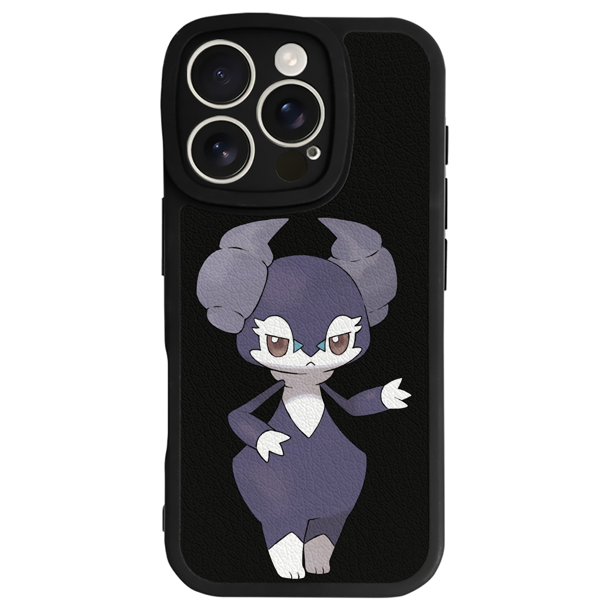 （画像用） ポケットモンスター Pokémon 【iPhone 16シリーズ対応】シリコンスマホケース（レザー調） 材質：シリコン